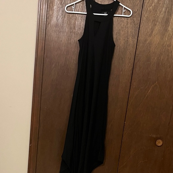 Mossimo Supply Co. Dresses & Skirts - Mossimo Supply Co. Black Asymmetrical Dress Halter Dress XS/TP